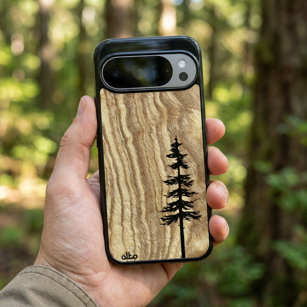 Custom Case Designer for Engraved Wood Phone Cases