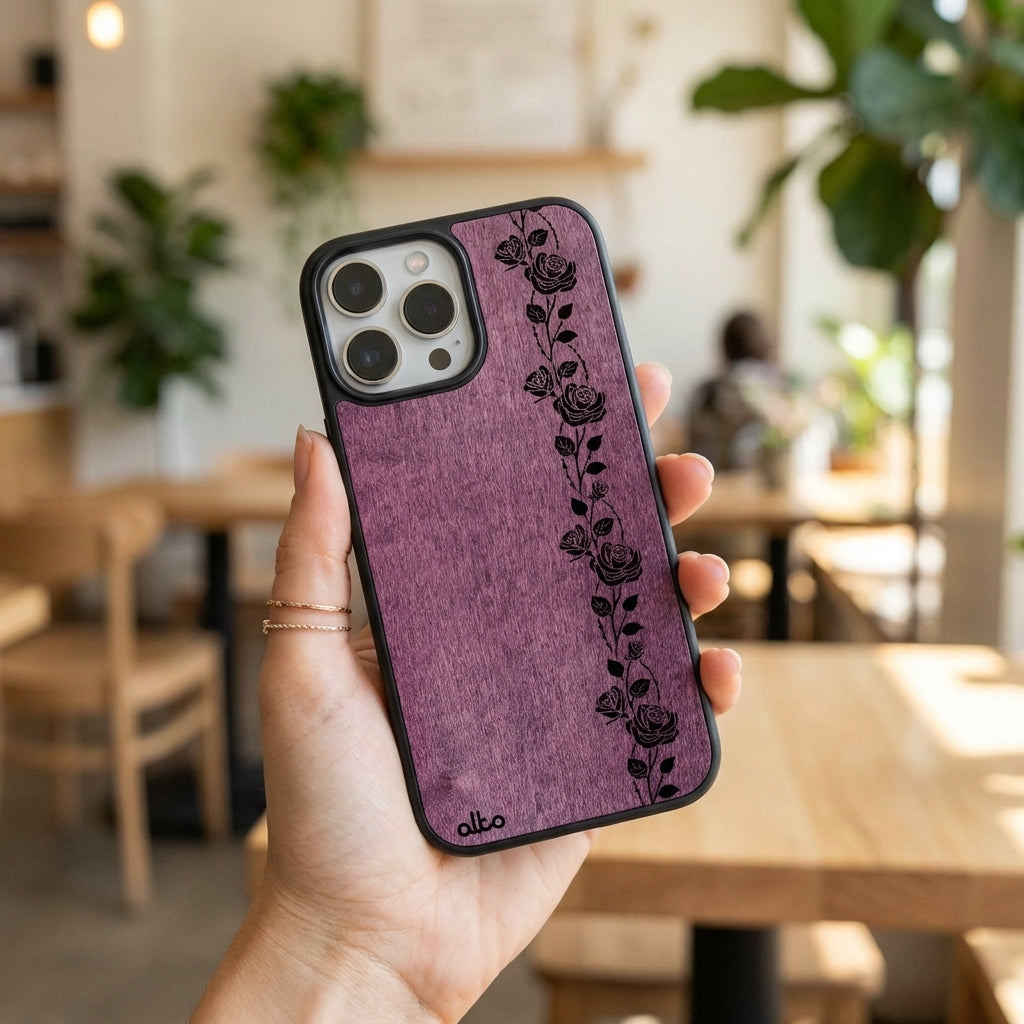 Custom Case Designer for Engraved Wood Phone Cases