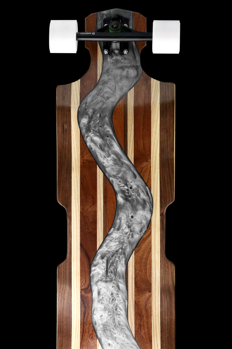 Wood Longboards - Wood and Resin Flow Series