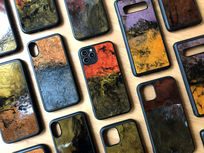 Epoxy phone case
