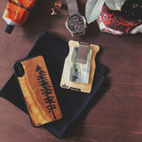 wood design phone cases